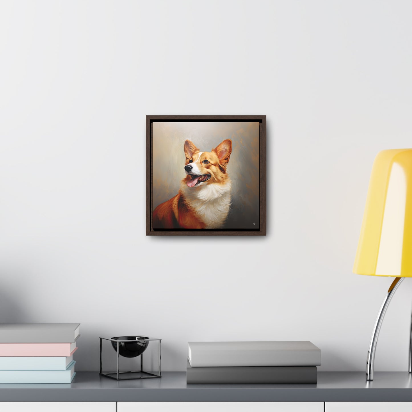 Pembroke Portrait - Framed on Canvas