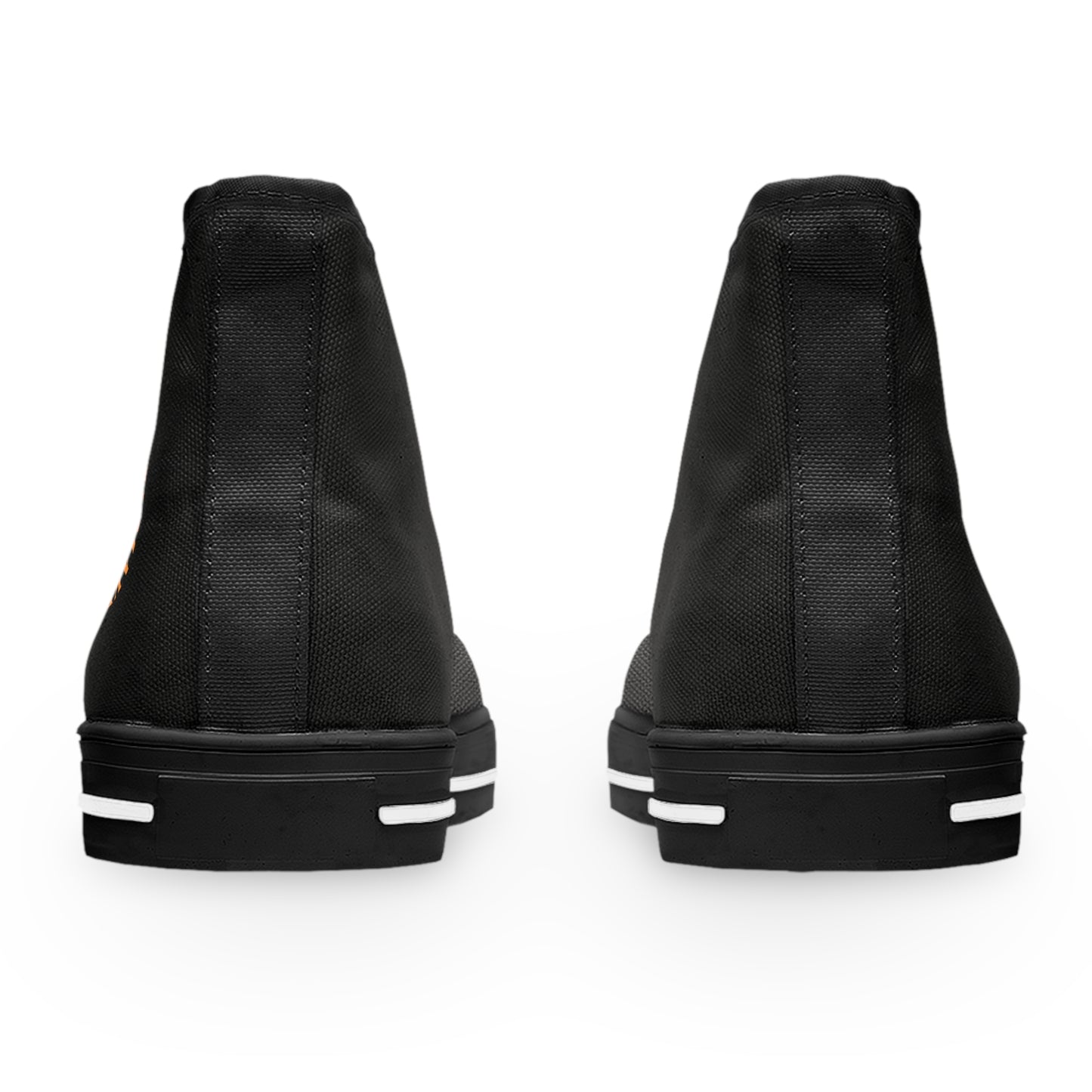 Shake Your Puppy Maker Women's High Top Casual Black Canvas Sneakers
