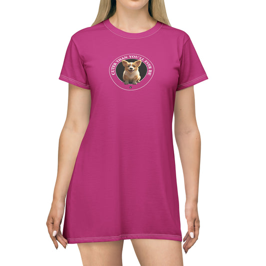 Cuter Than You - T-Shirt Dress