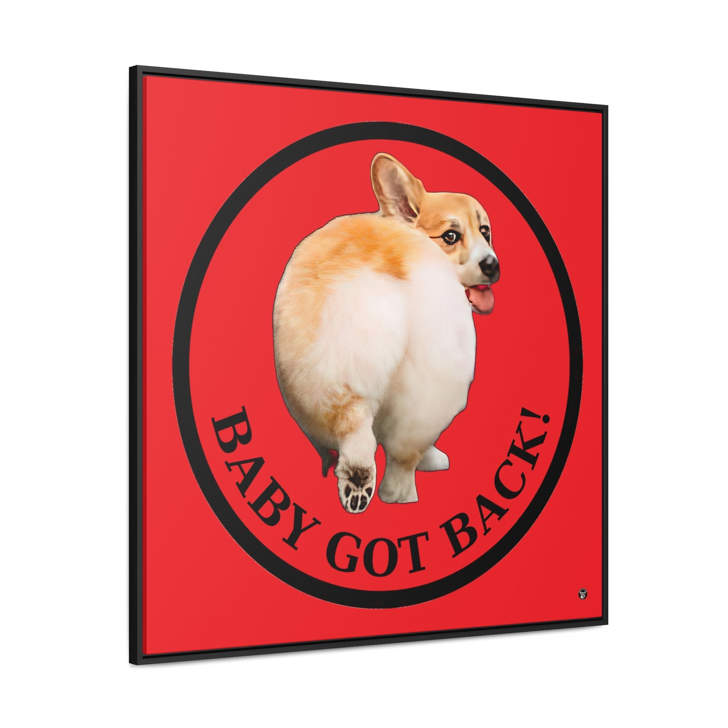 Baby Got Back - Framed on Canvas