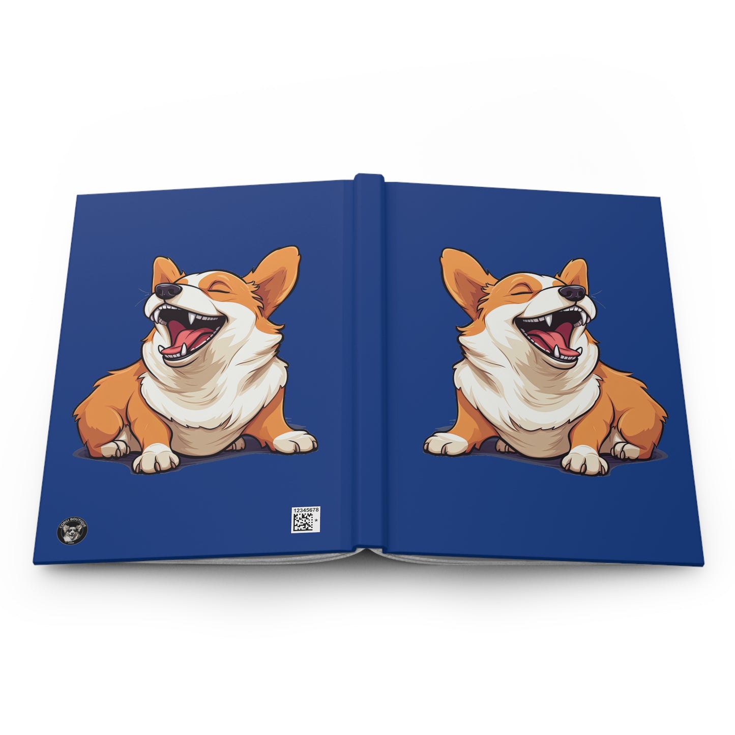 Comical Corgi - Hardcover Journal
