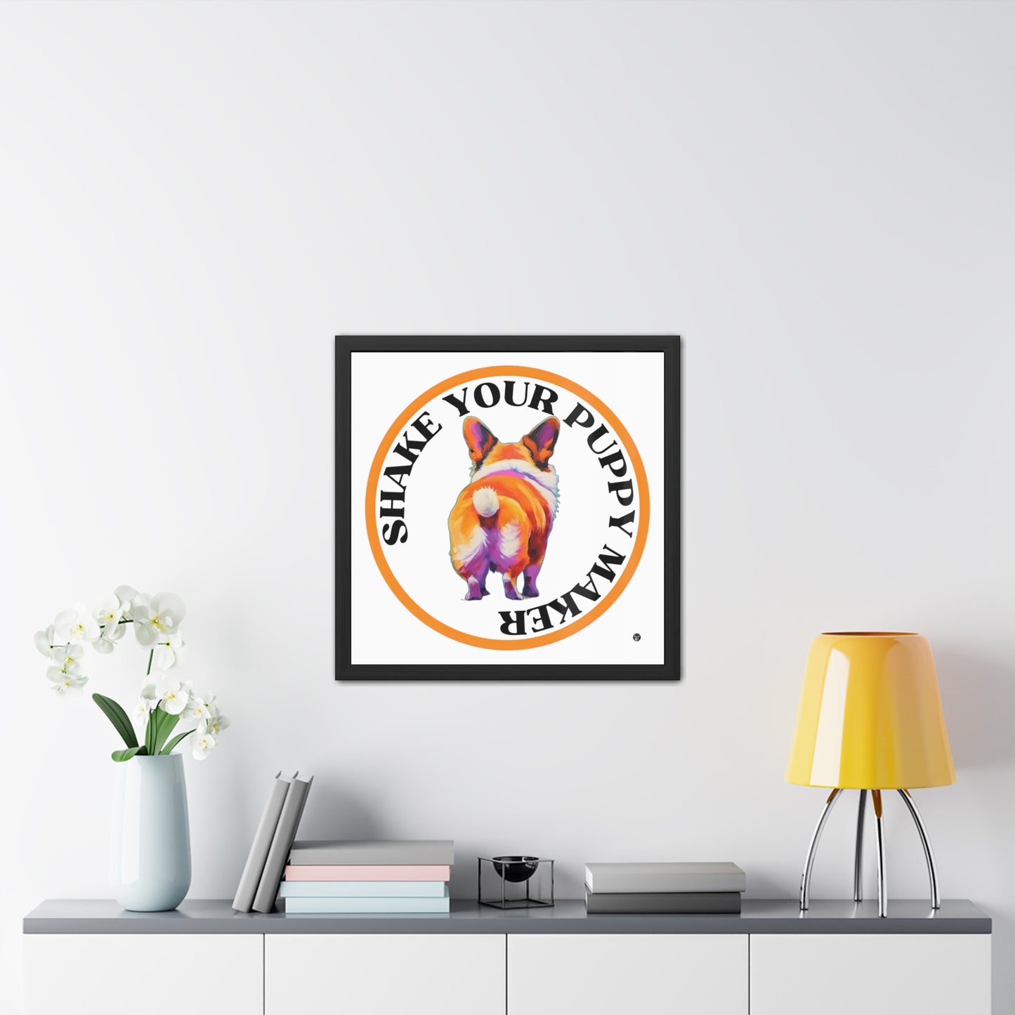 Shake Your Puppy Maker - Framed Print