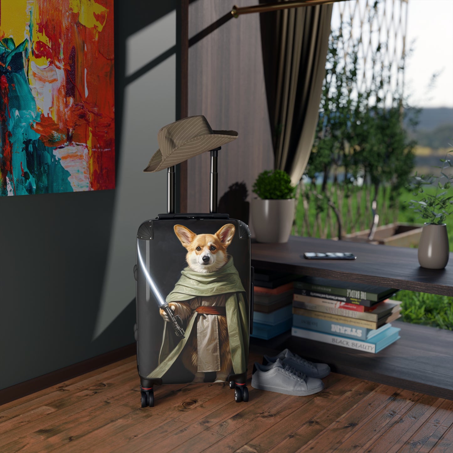Jedi Corgi - Suitcase