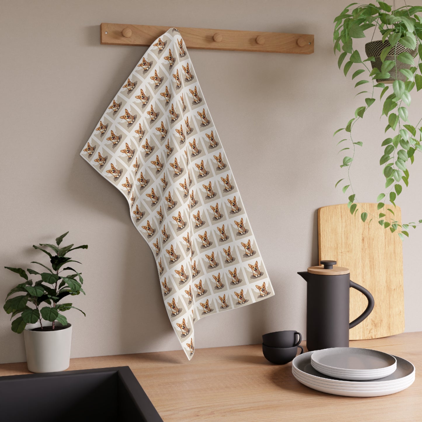 Corgi Cuteness - Kitchen Towel