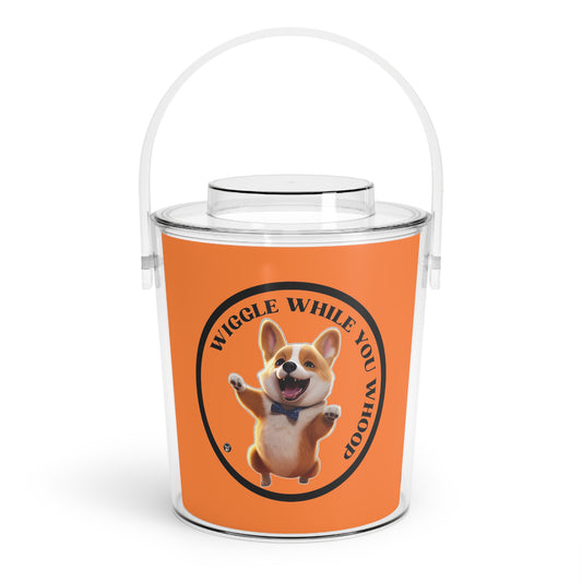 Wiggle While You Whoop - Ice Bucket with Tongs