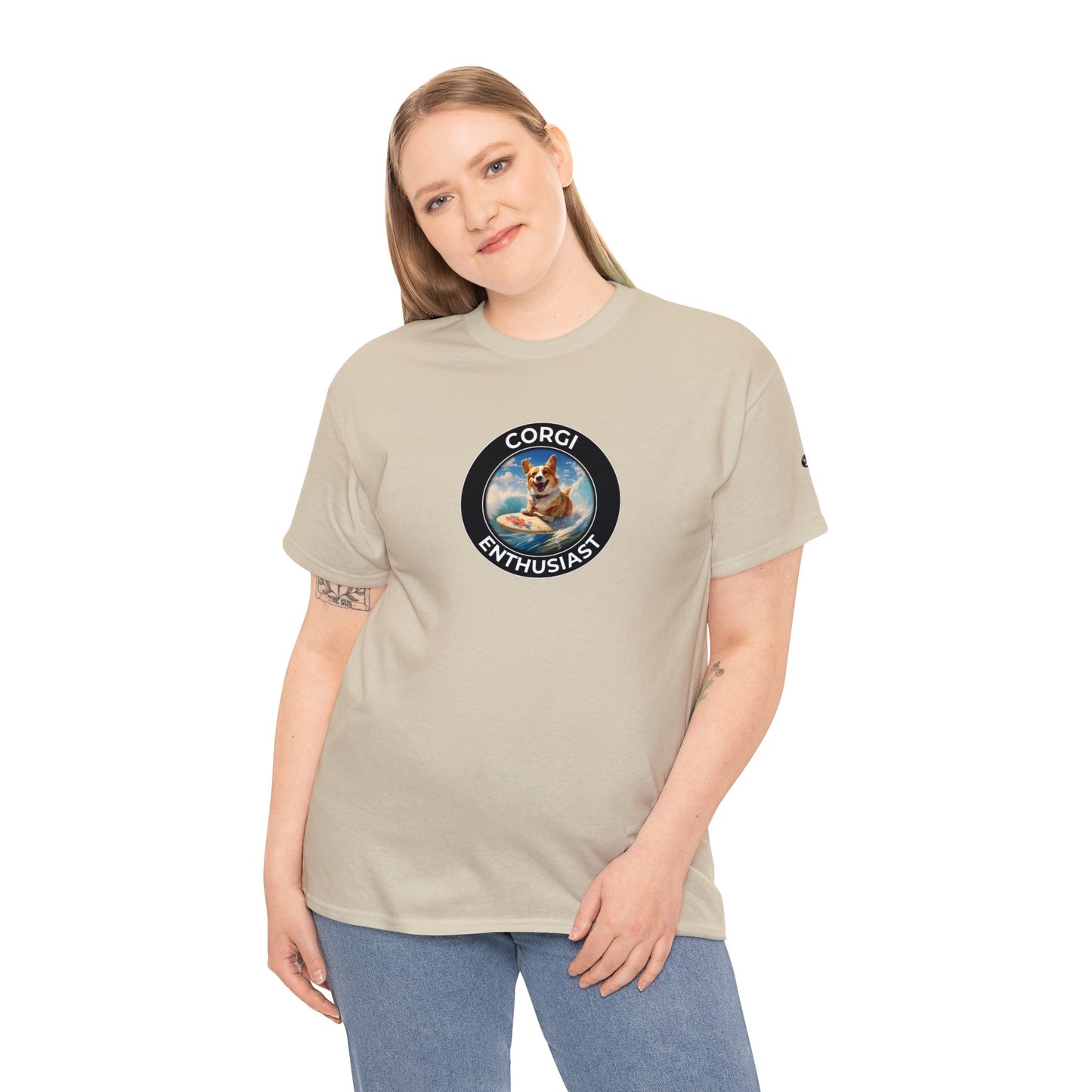 Corgi Enthusiast - Unisex Heavy Cotton Tee