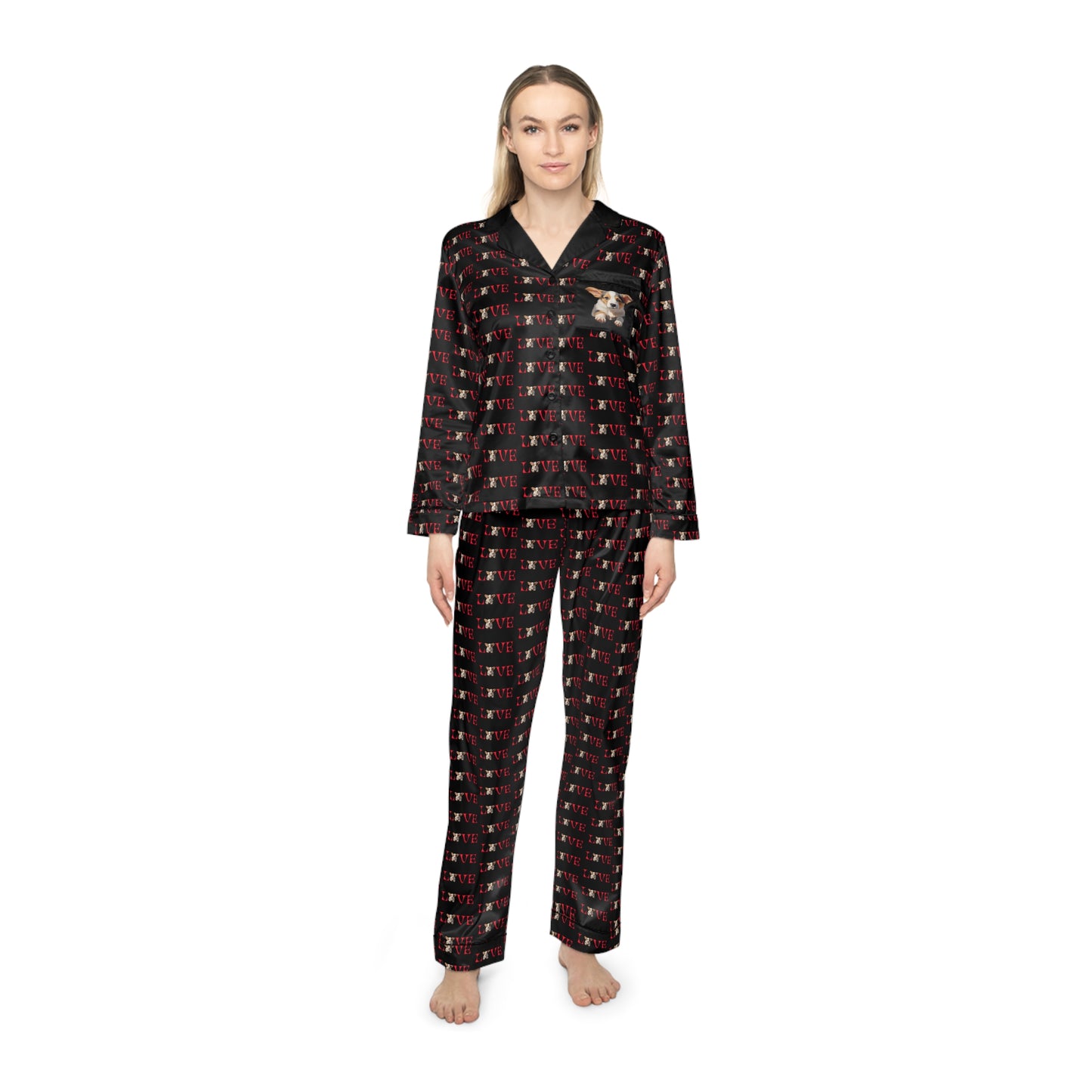 LOVE Silky Pajamas