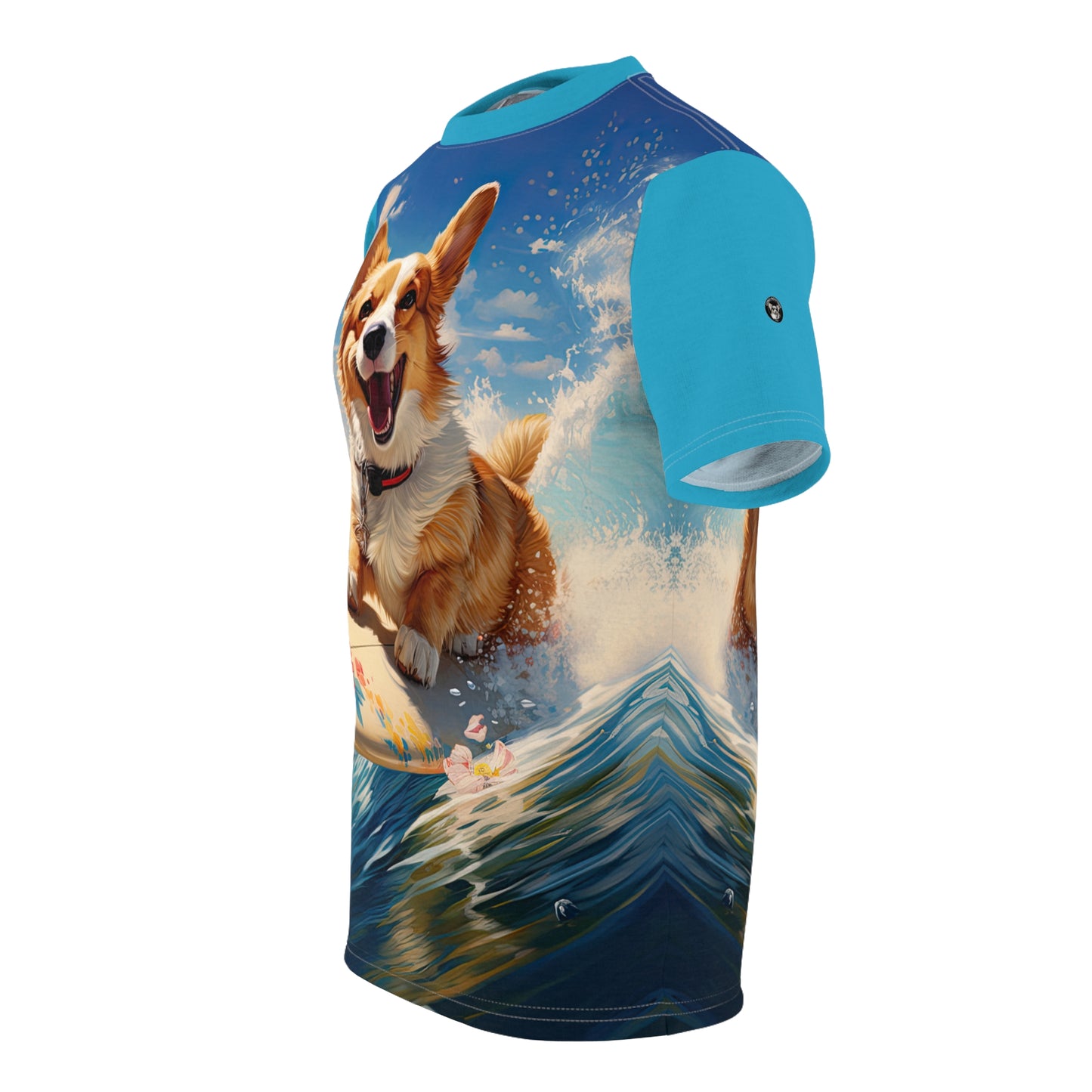 Cowabunga Corgi Bold Tee