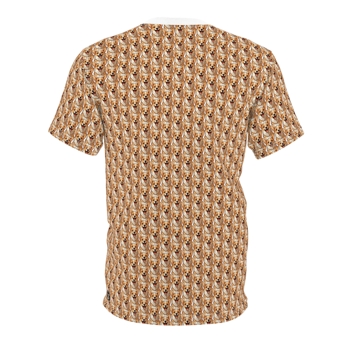 Corgi Cuteness Multiplied Unisex Bold Fashion Tee - Adorable Repeater Motif Beyond Belief