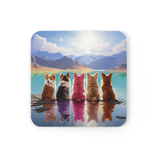 Corgi Lake - Coasters