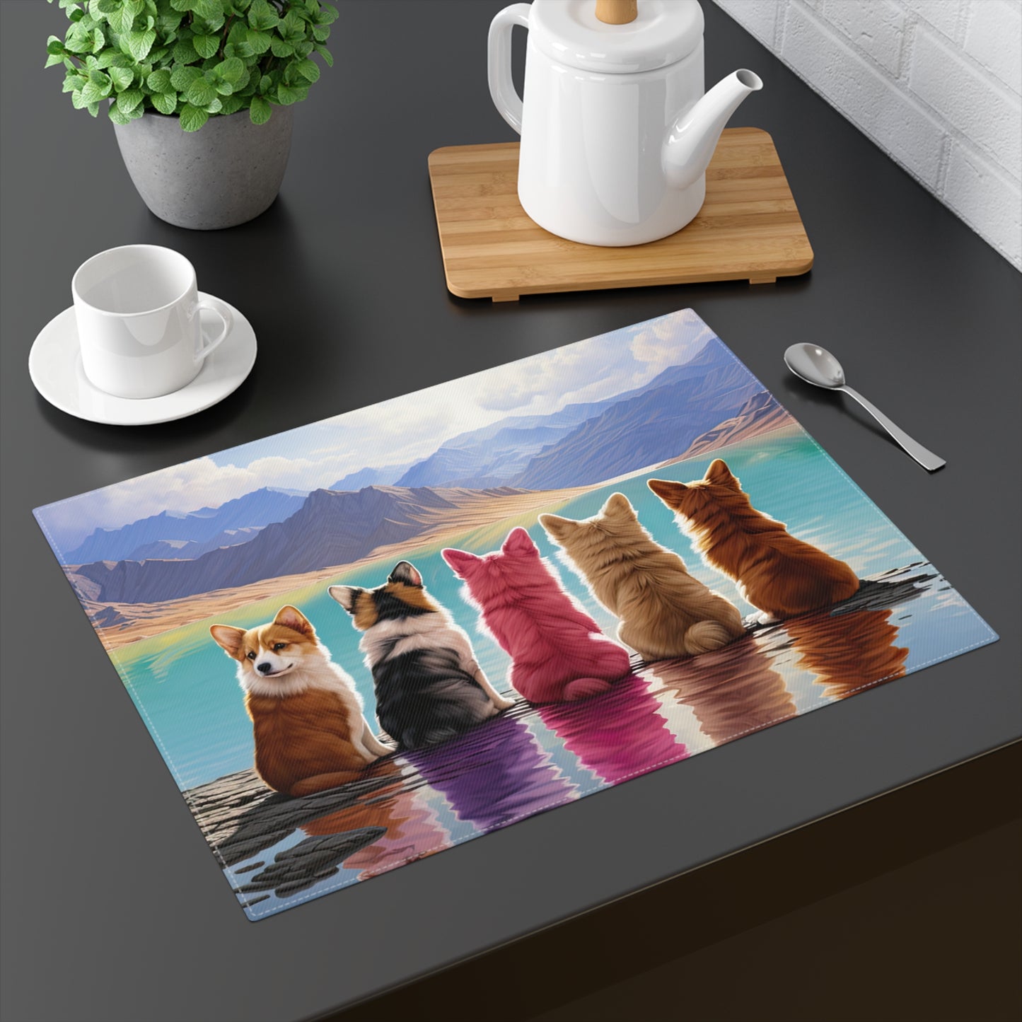 Corgi Lake - Placemat