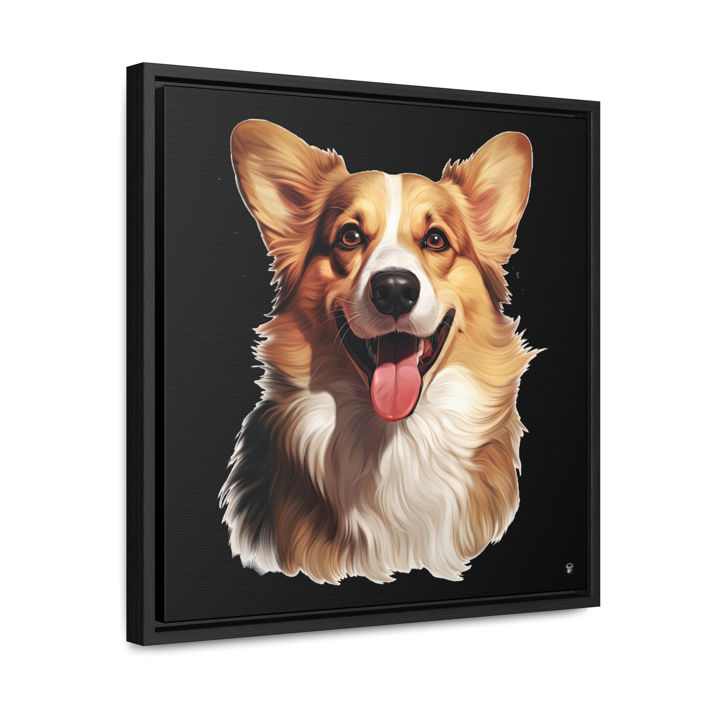 The Celebrity - Framed on Canvas