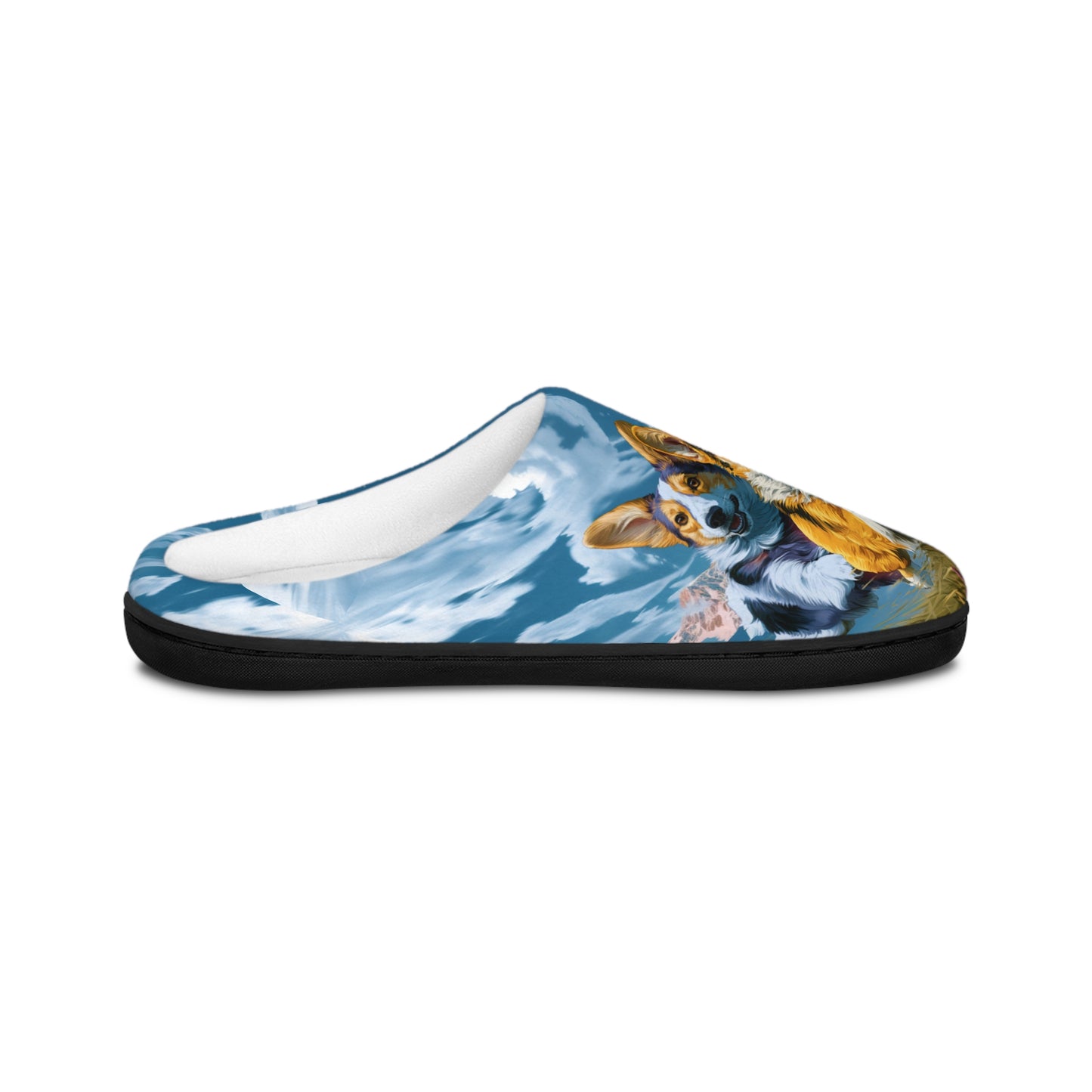 Corgi Racers Men's Slippers
