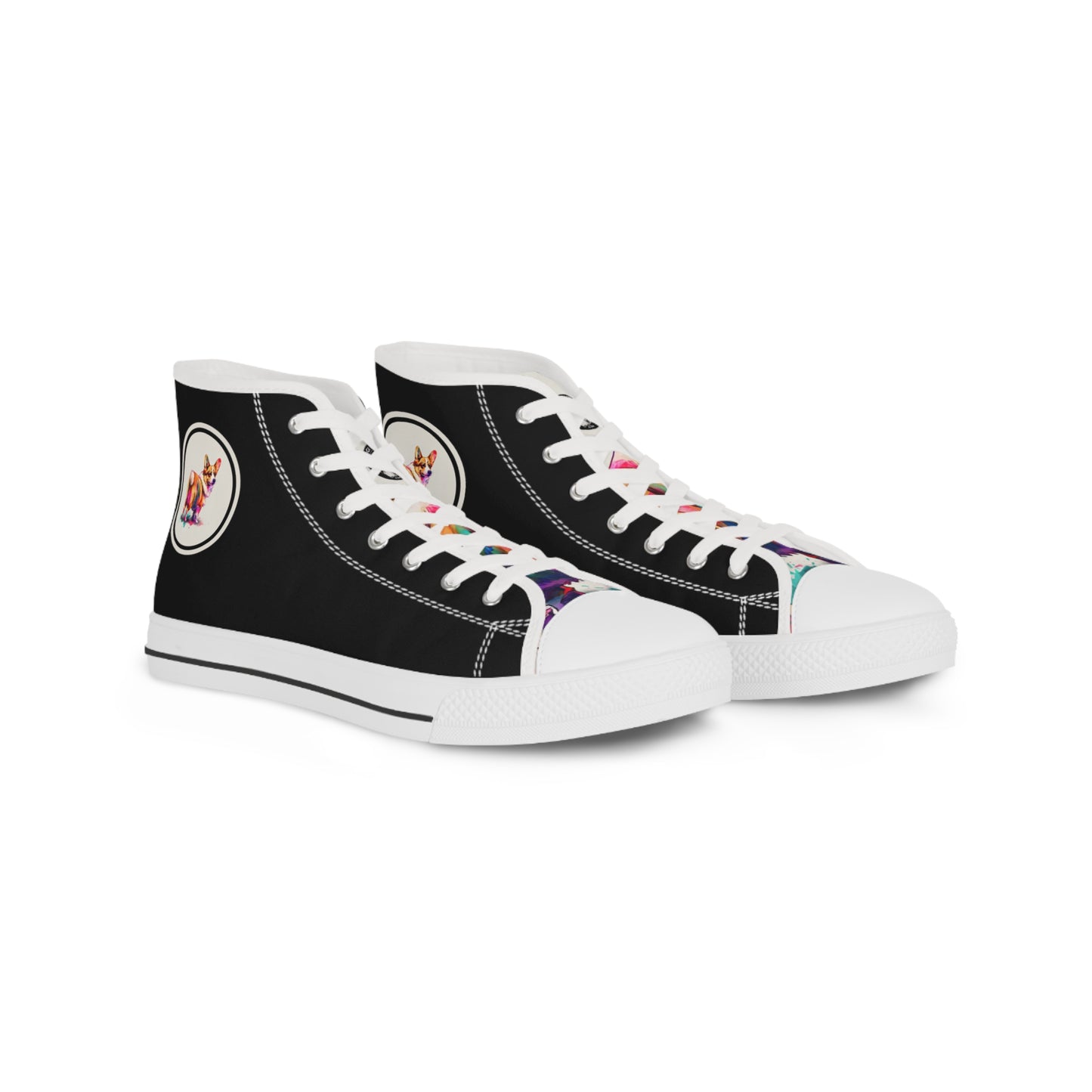 The Observer - Men's High Top Sneakers