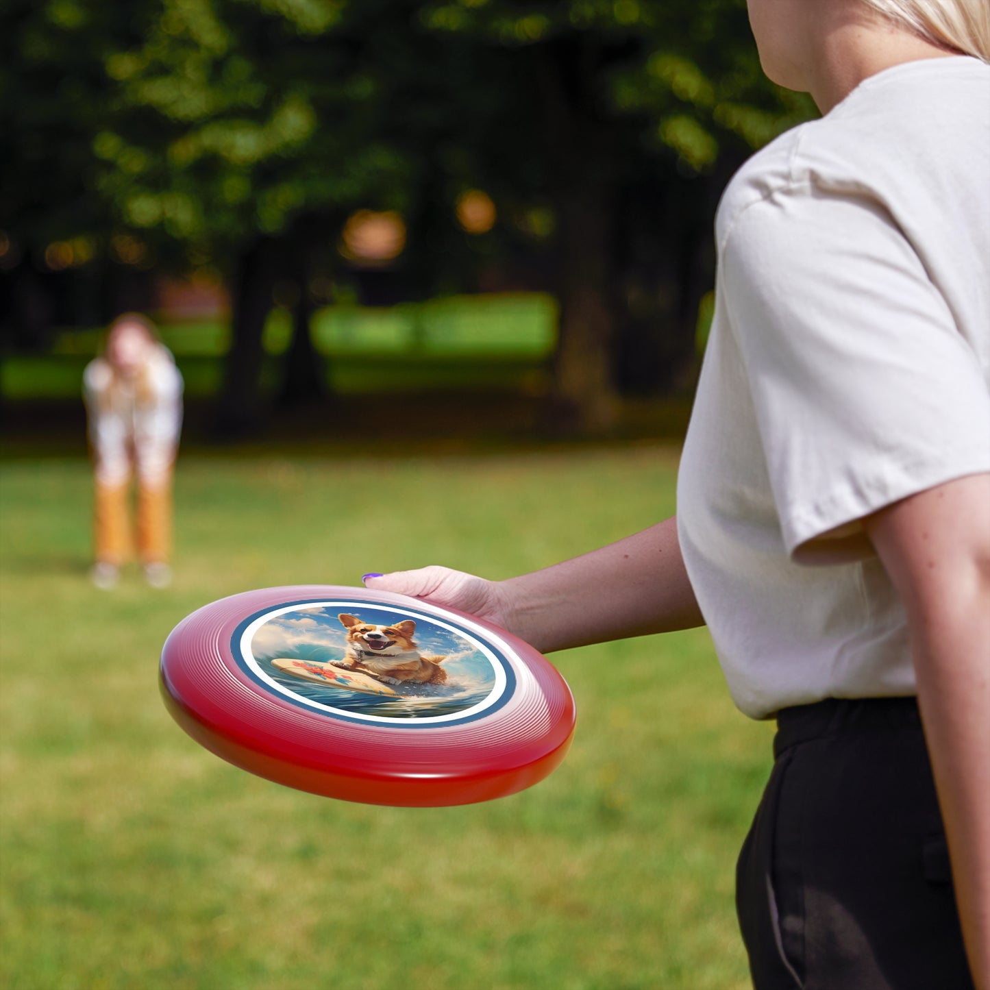 Cowabunga Corgi - Wham-O Frisbee