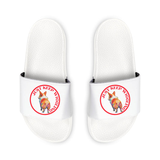 Just Keep Wiggling - Men's Slide Sandals