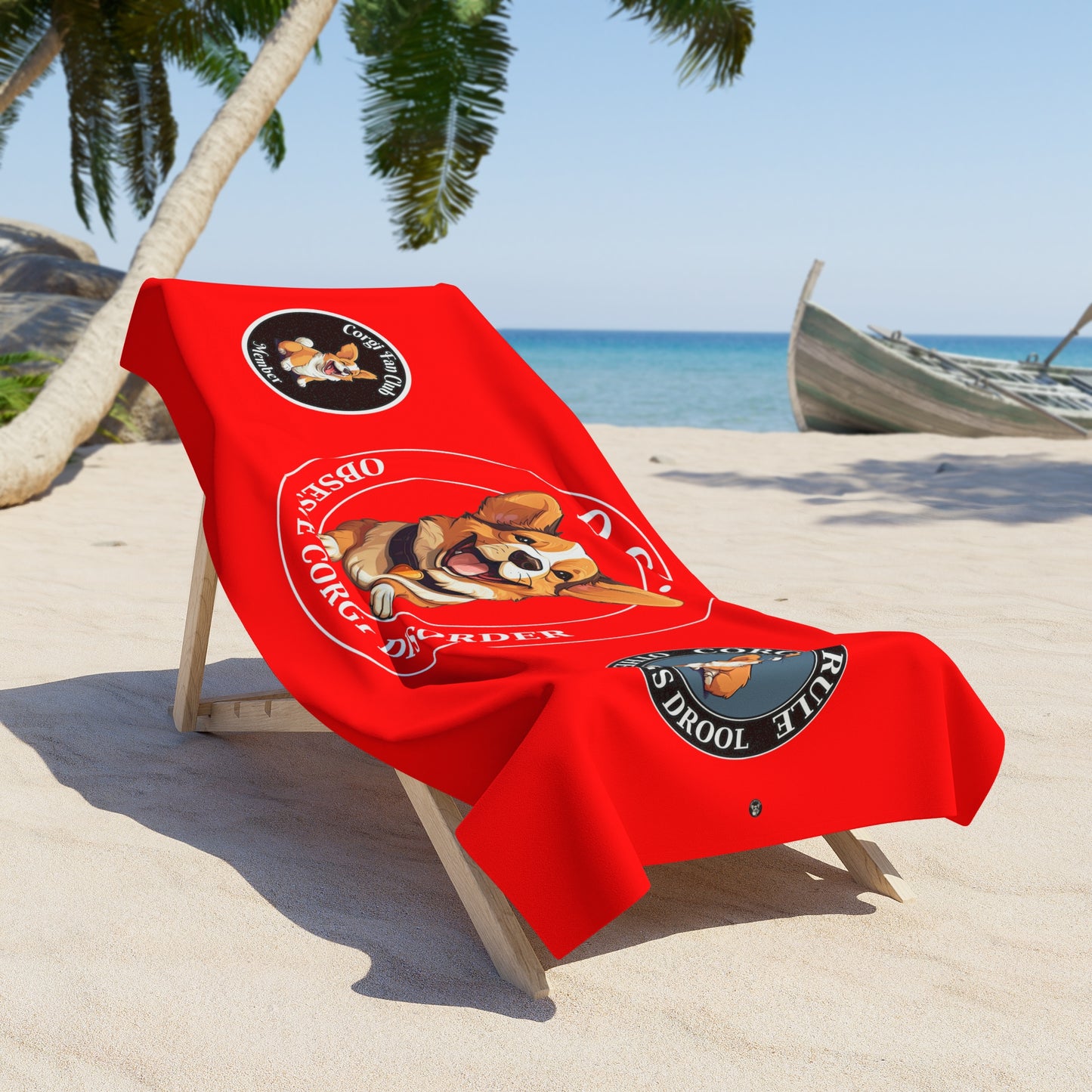 O.C.D. Beach Towel