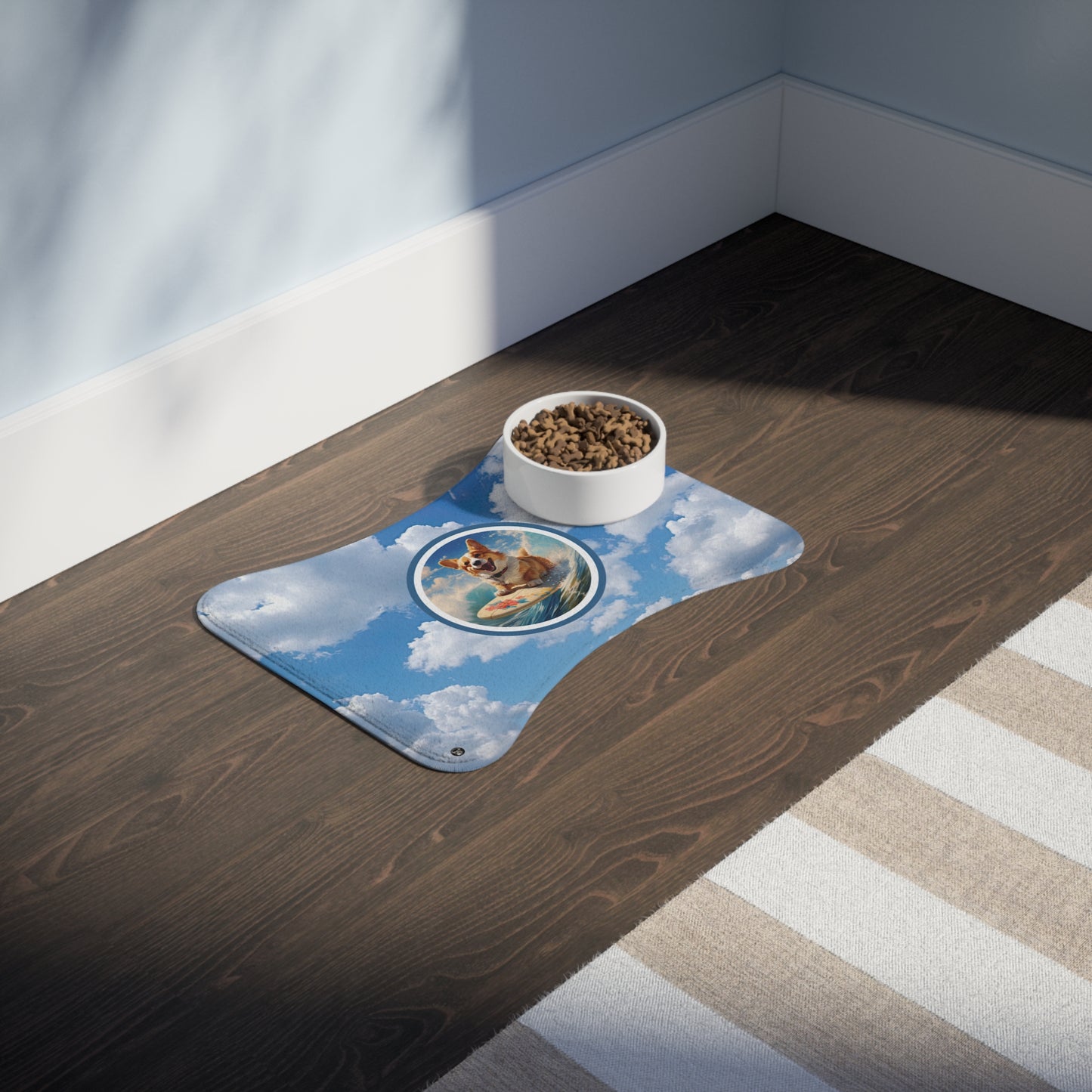 Cowabunga Corgi - Feeding Mat