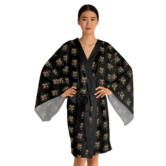 Corgi Potter Kimono Robe