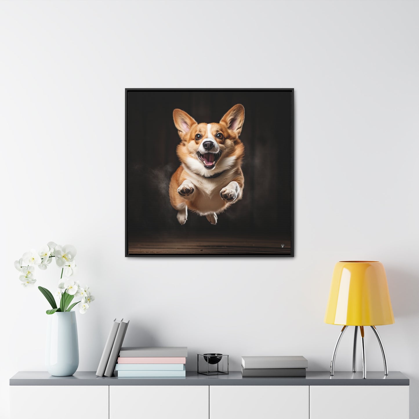 The Greeter - Framed on Canvas