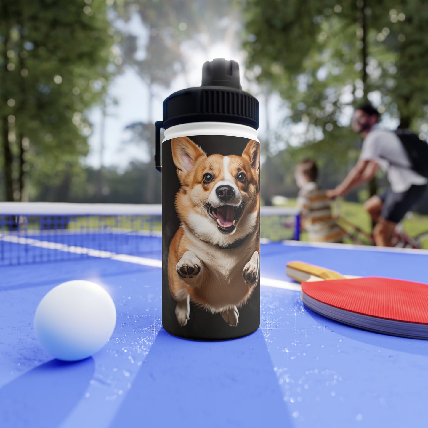 The Greeter - Water Bottle with Sport Lid