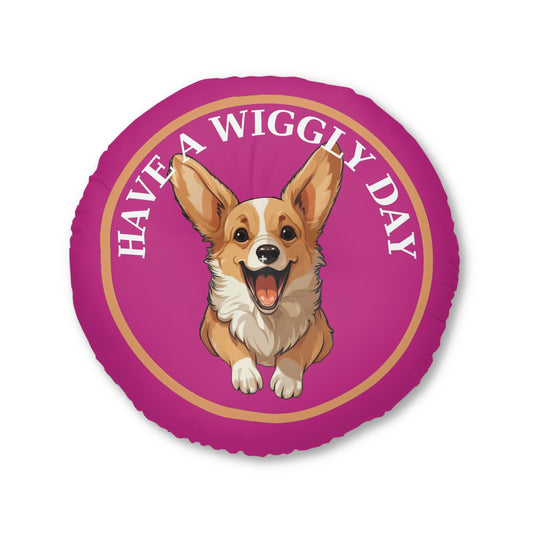 Have a Wiggly Day - Floor Pillow