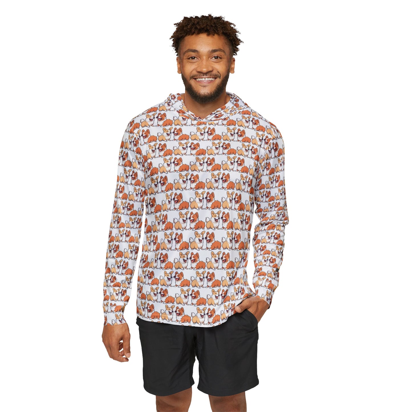 Corgi Couple Light Hoodie