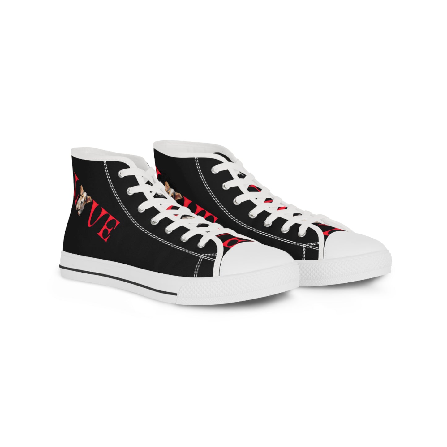 LOVE - Men's High Top Sneakers