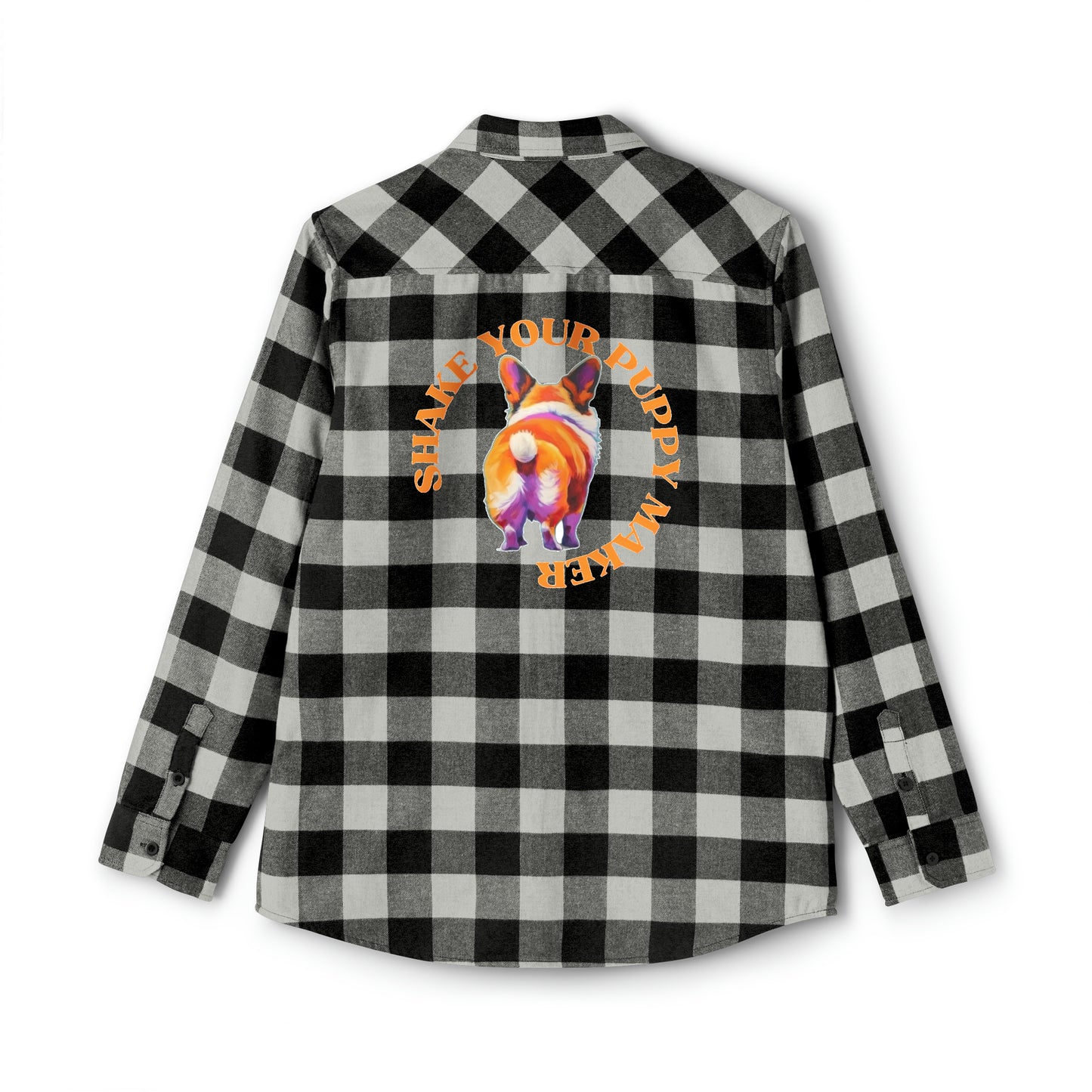 Shake Your Puppy Maker - Flannel Shirt