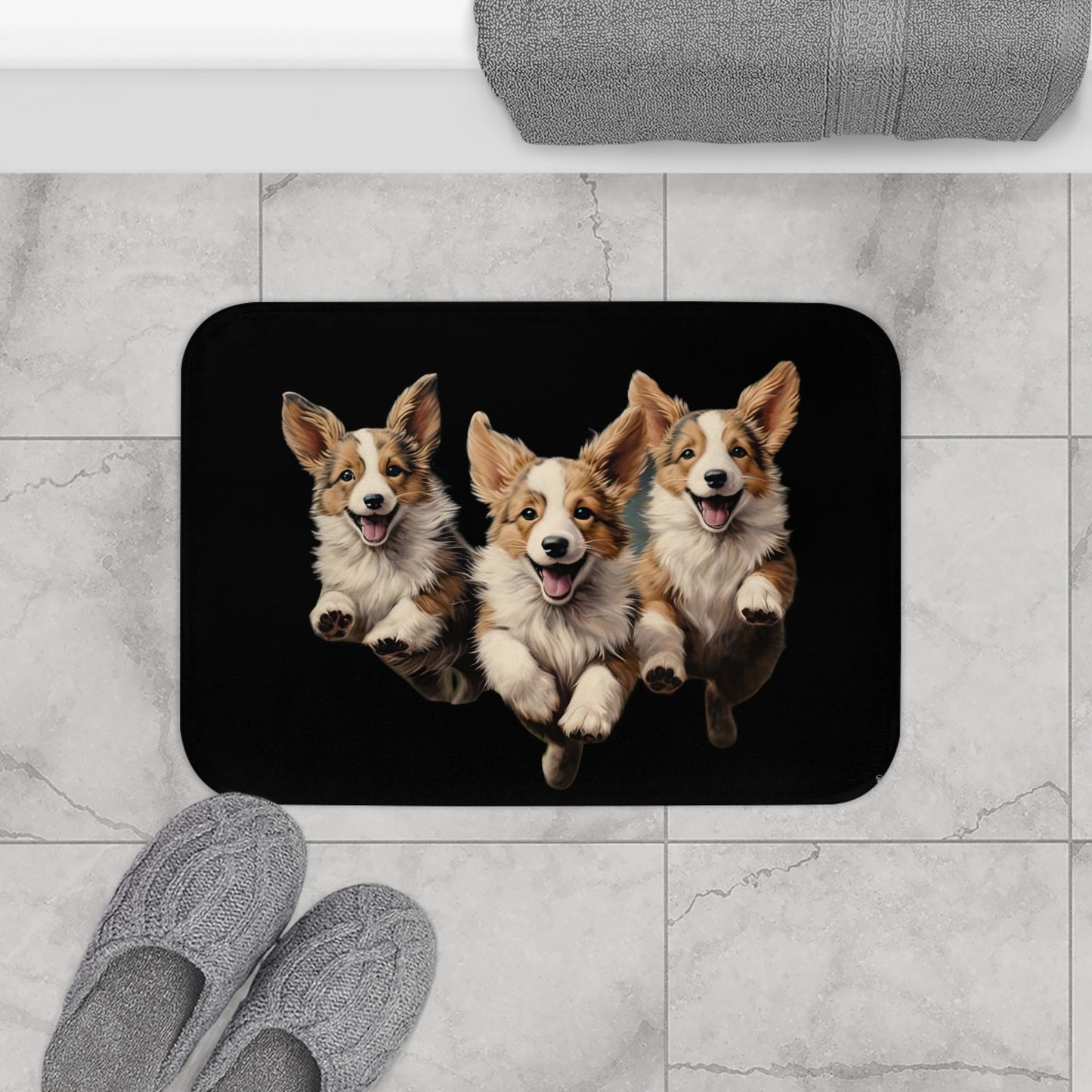 Corgi Enthusiasm - Bath Mat