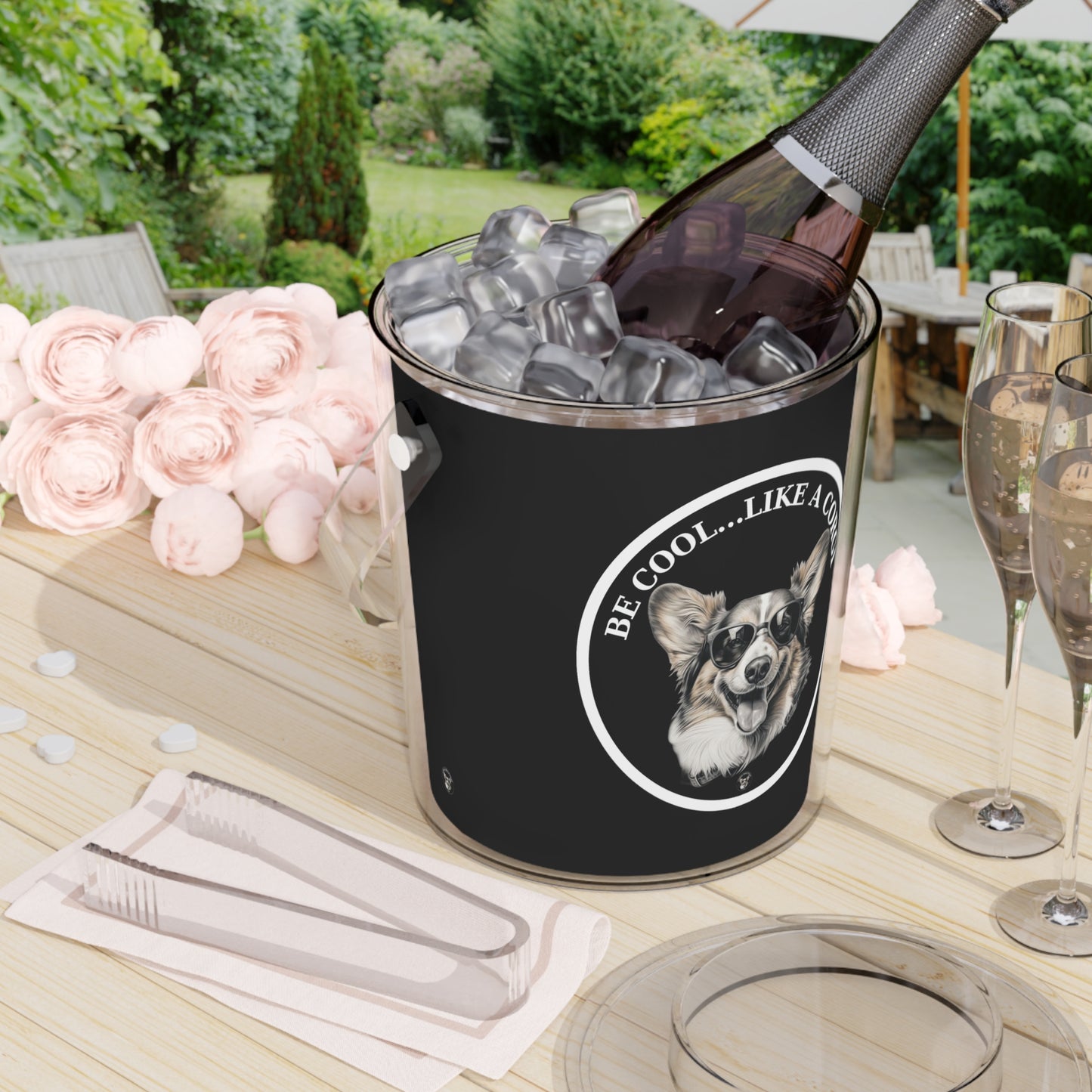 Be Cool - Ice Bucket with Tongs