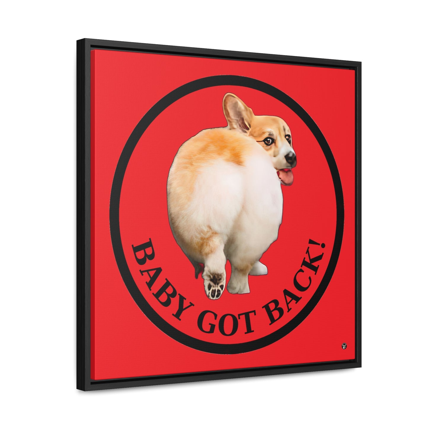 Baby Got Back - Framed on Canvas
