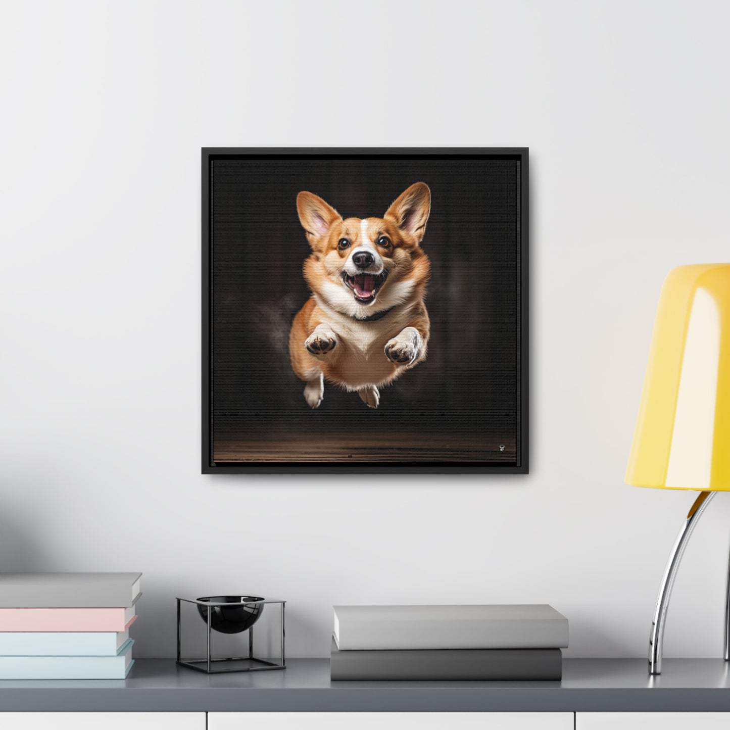 The Greeter - Framed on Canvas