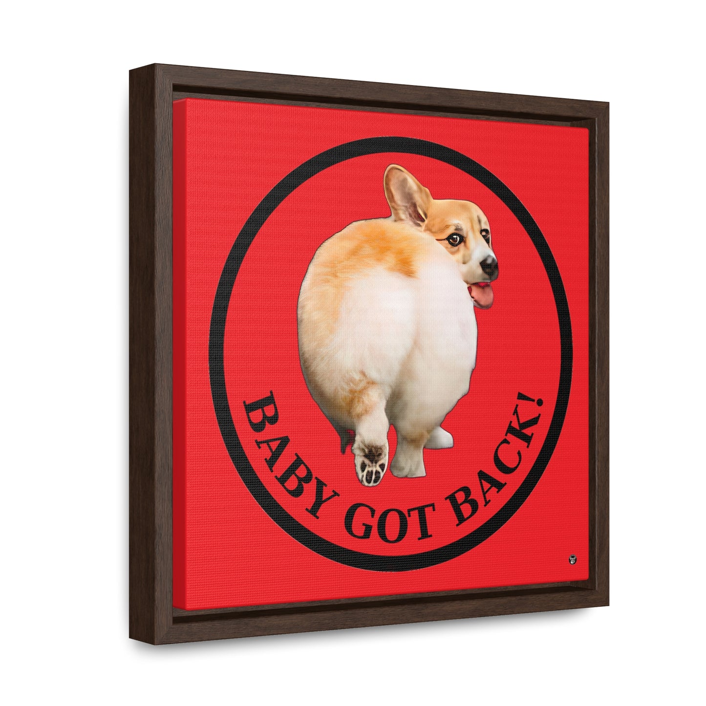 Baby Got Back - Framed on Canvas