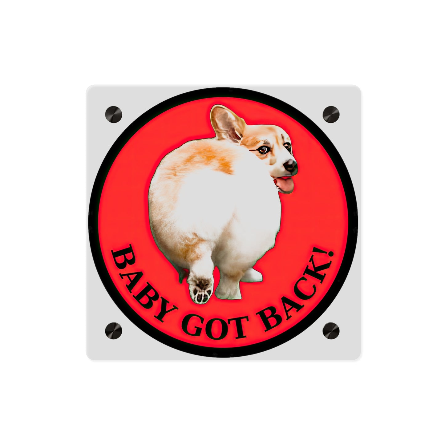 Baby Got Back on Acrylic