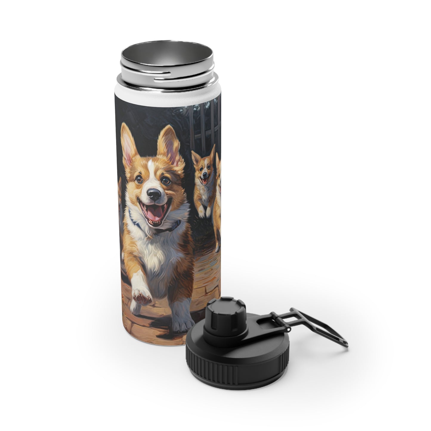 Welcome Home - Water Bottle with Sport Lid