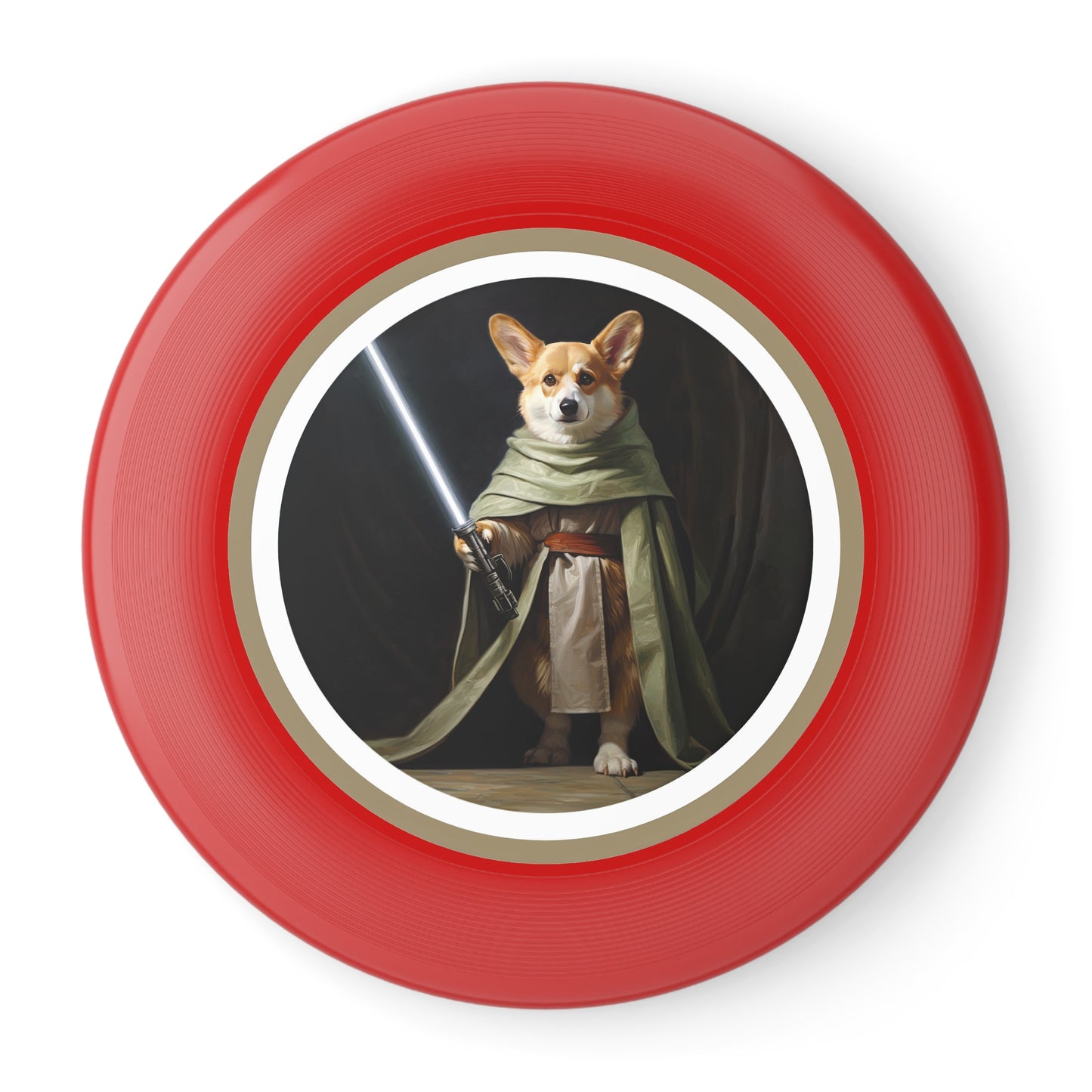 Jedi Corgi - Wham-O Frisbee