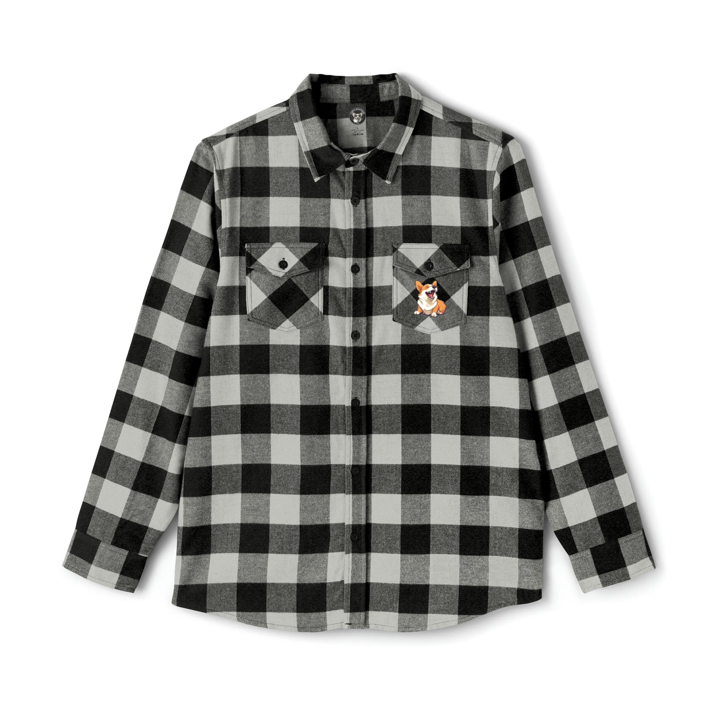 Comical Corgi - Flannel Shirt