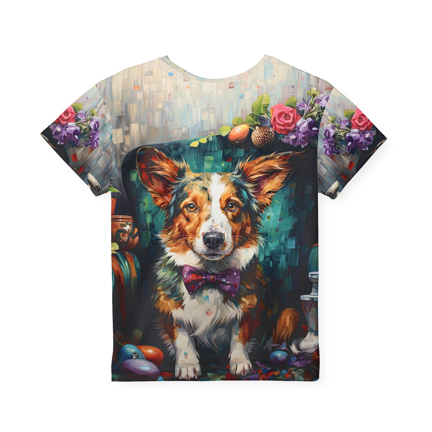 Formal Corgi Kid's Sports Tee
