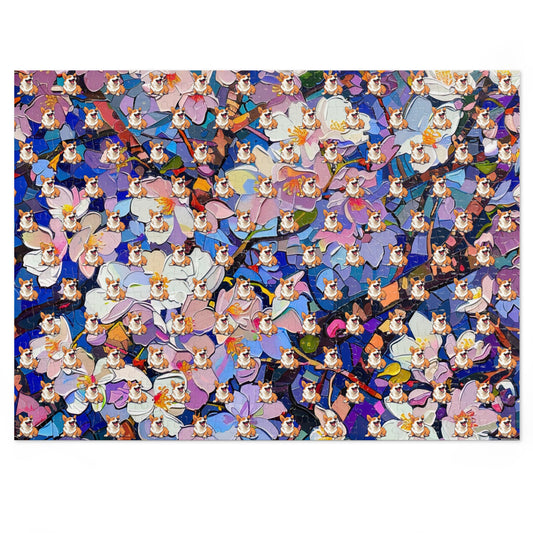 Flowers and Corgis - Jigsaw Puzzle