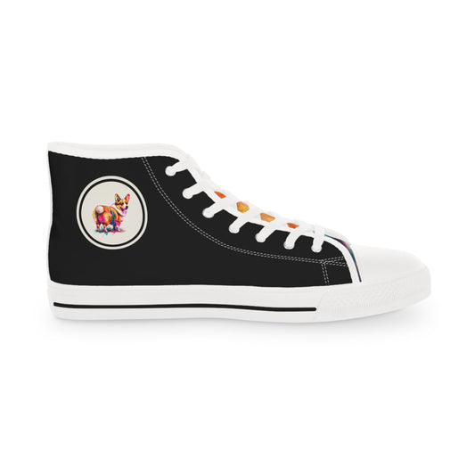 The Observer - Men's High Top Sneakers