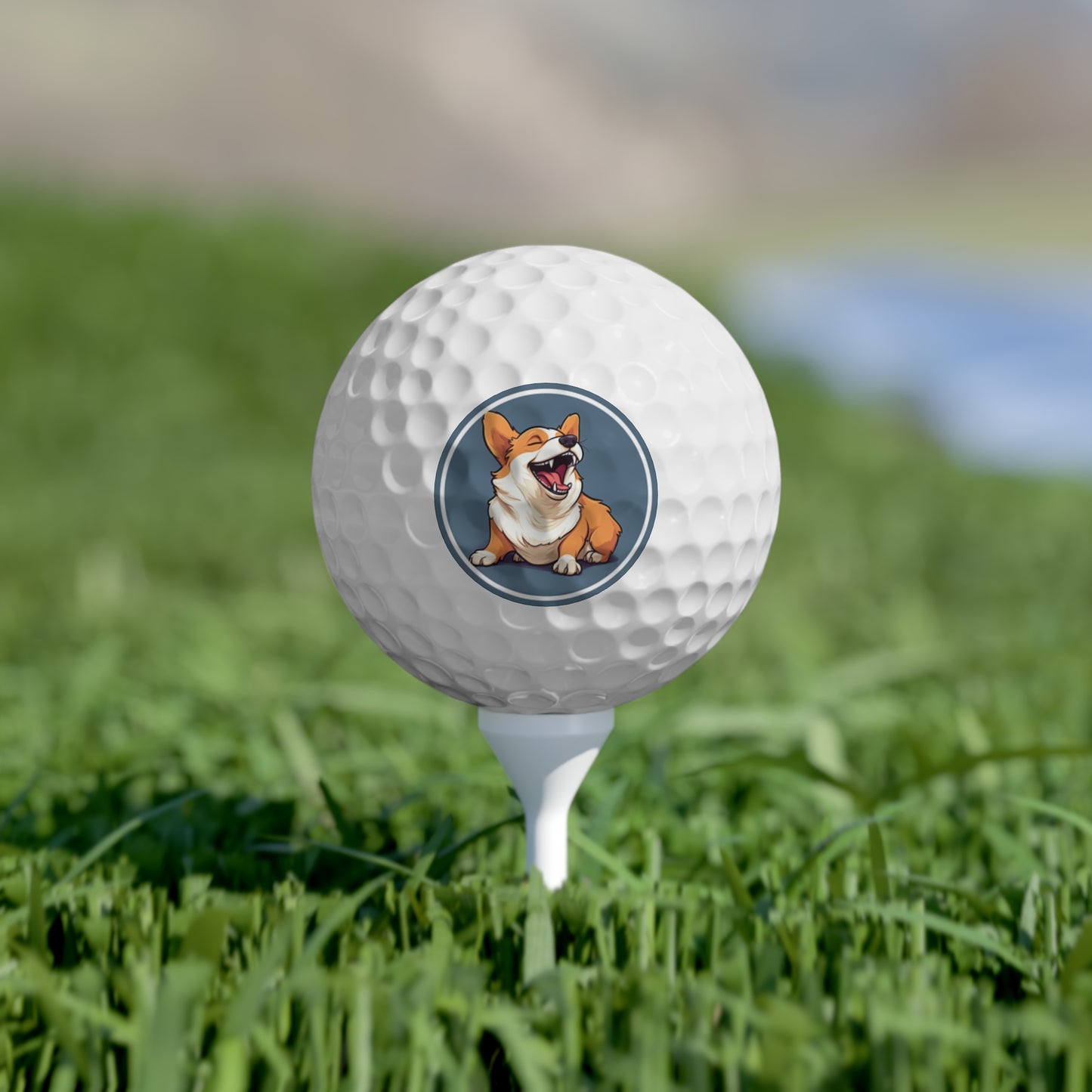 Comical Corgi - Golf Balls