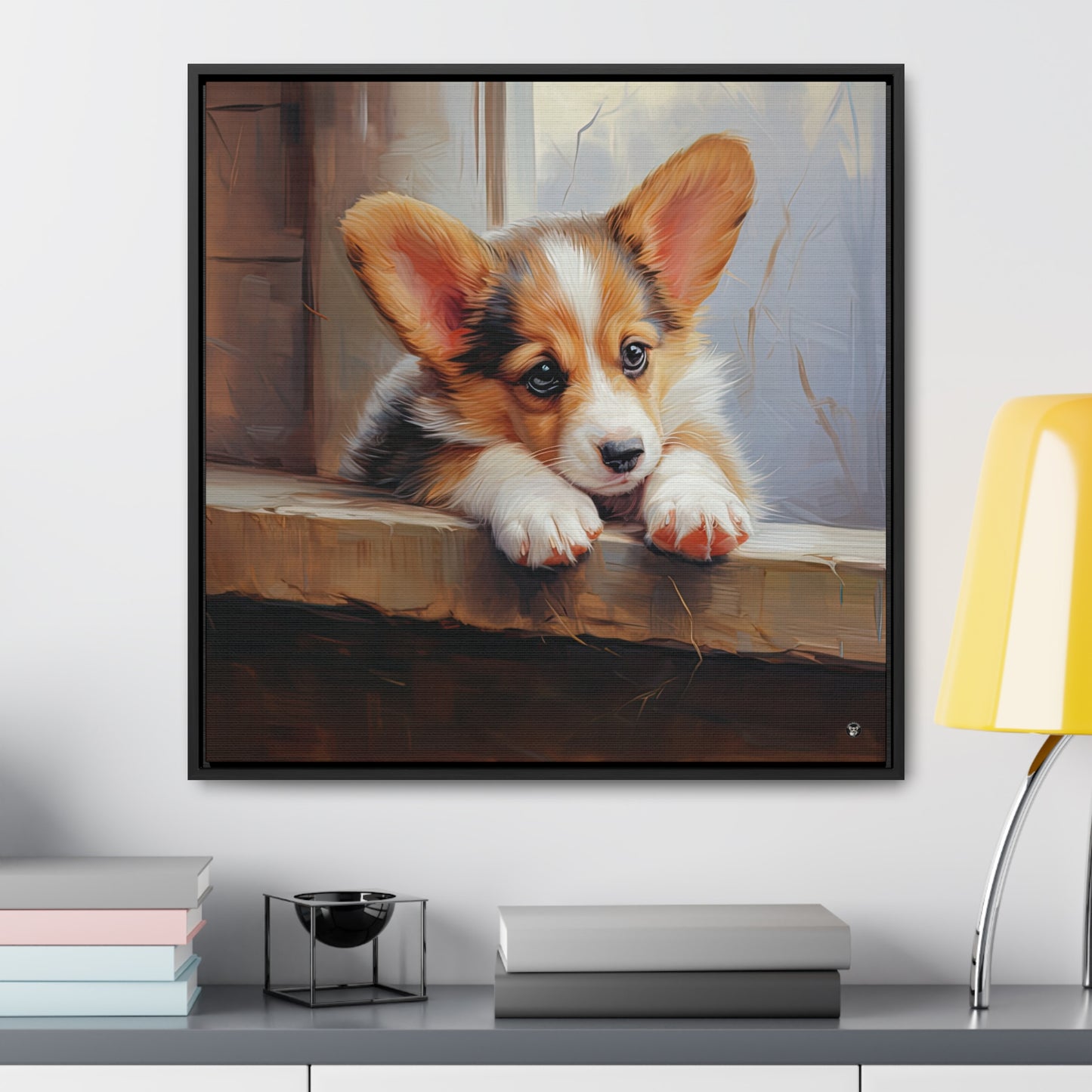 The Culprit - Framed on Canvas
