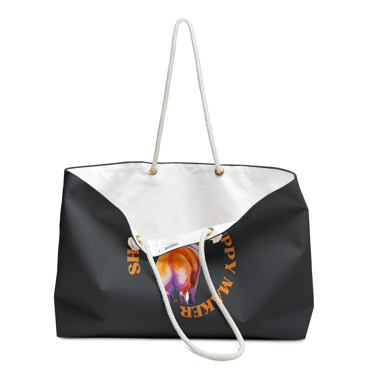 Shake Your Puppy Maker Weekender Beach Bag – Corgi Humor Travel Tote
