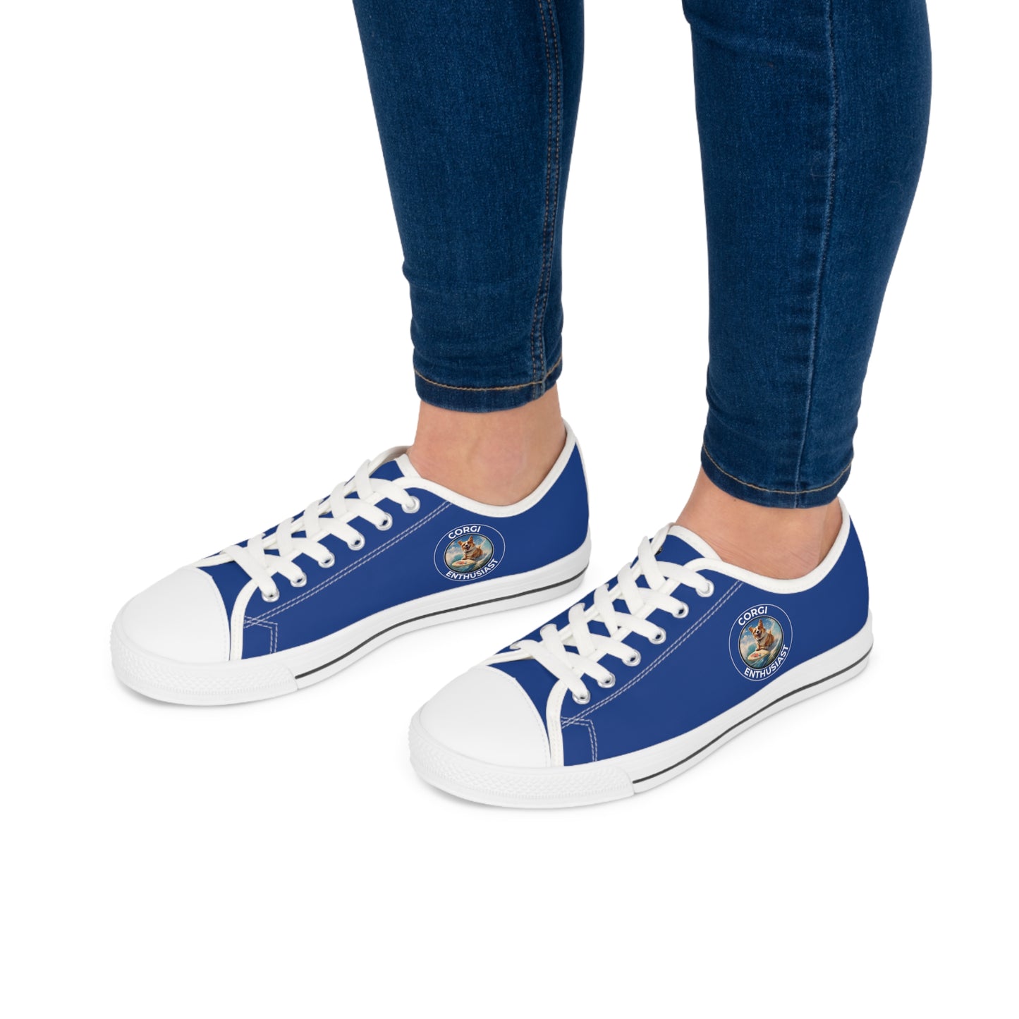 Corgi Enthusiast - Women's Low Top Sneakers