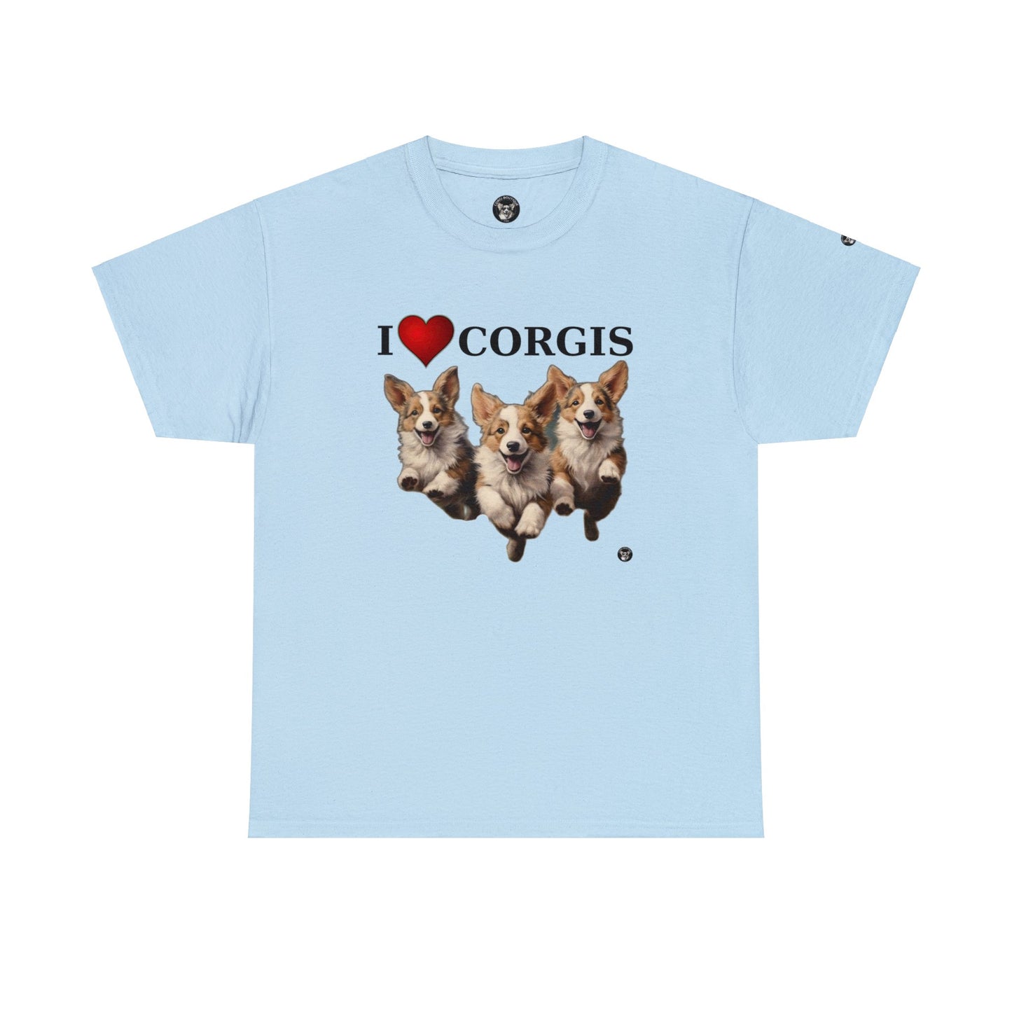 I Heart Corgis - Unisex Heavy Cotton Tee