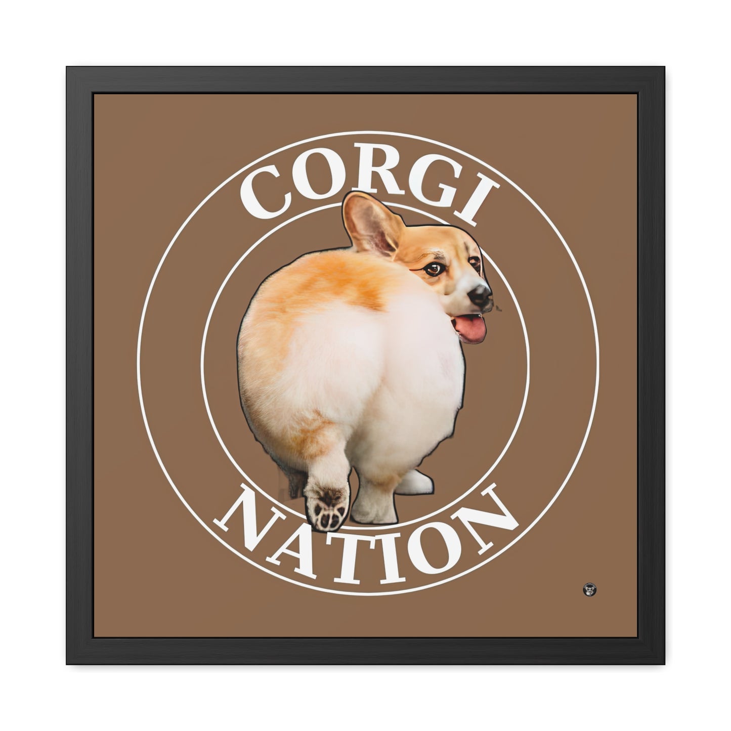 Corgi Nation - Framed Print