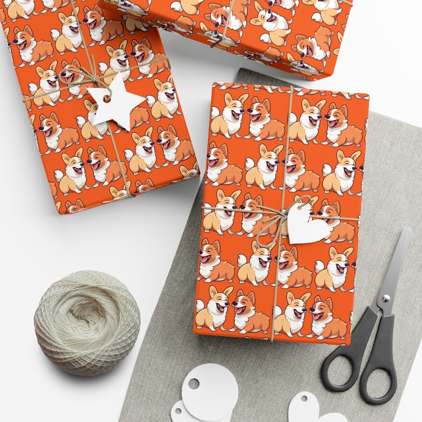 Corgi Couple - Gift Wrapping Paper