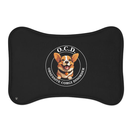 O.C.D. Obsessive Corgi Disorder - Feeding Mat