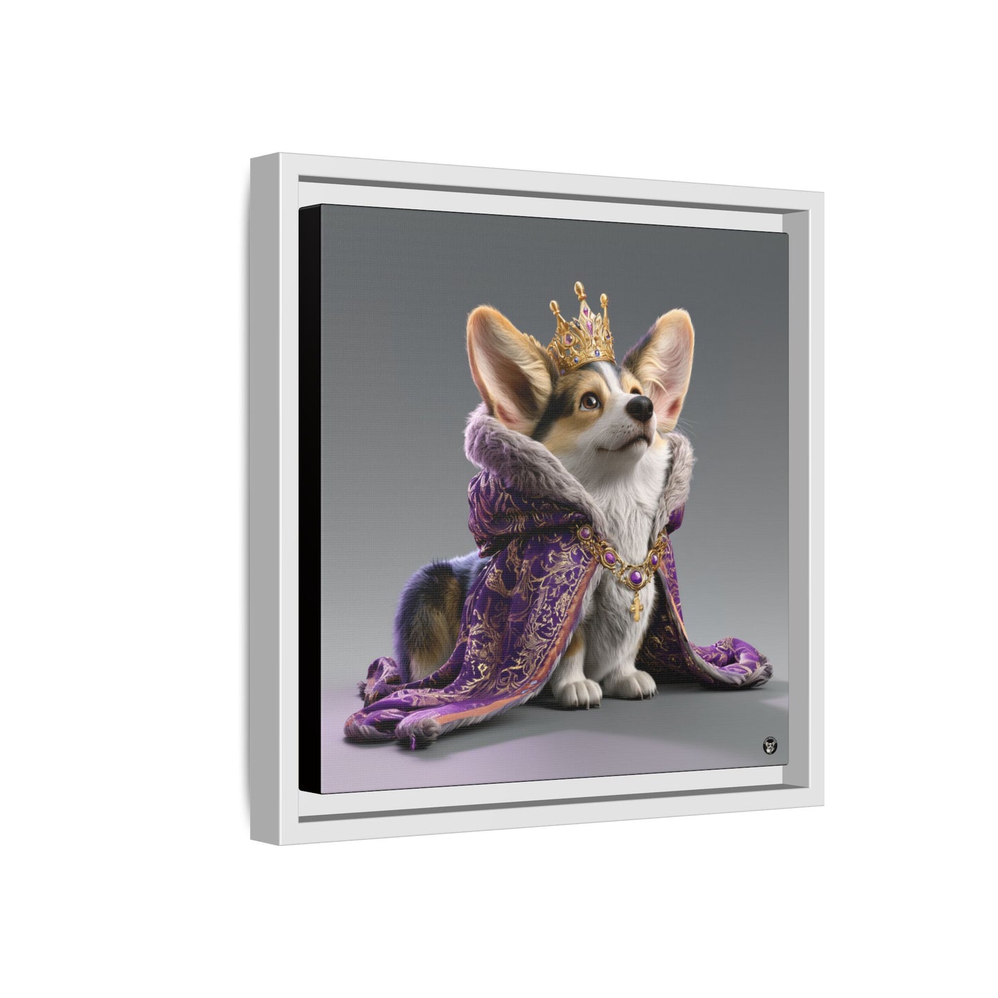 King Pup on Canvas